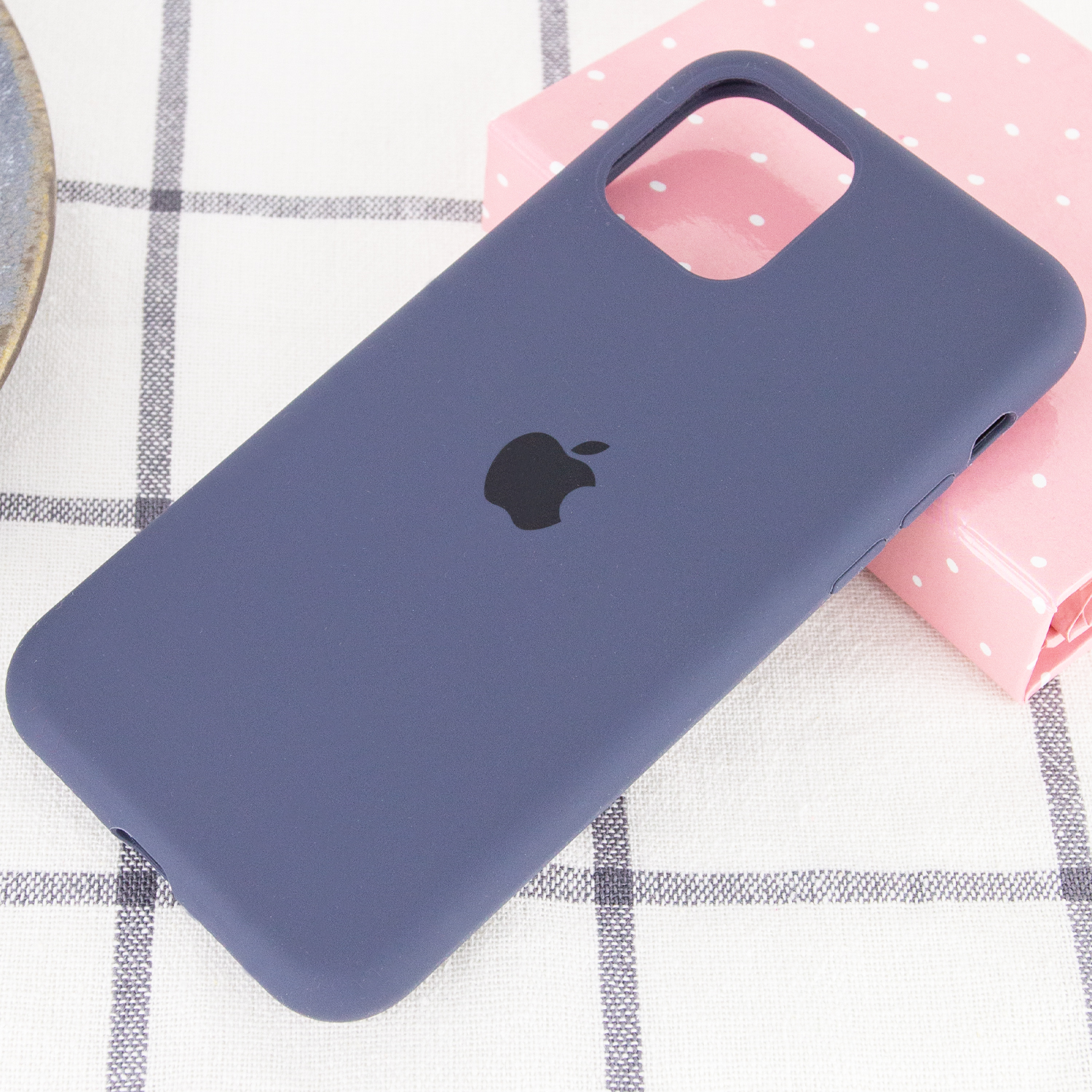 Silicone Case Full Protective (AA) для iPhone 11 (6.1") (Midnight Blue)-1